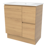 Nevada Vanity 750mm Centre Bowl Alpha Top Floor standing (NEV-V-750-C-APH-F)