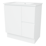 Nevada Vanity 750mm Centre Bowl Alpha Top Floor standing (NEV-V-750-C-APH-F)