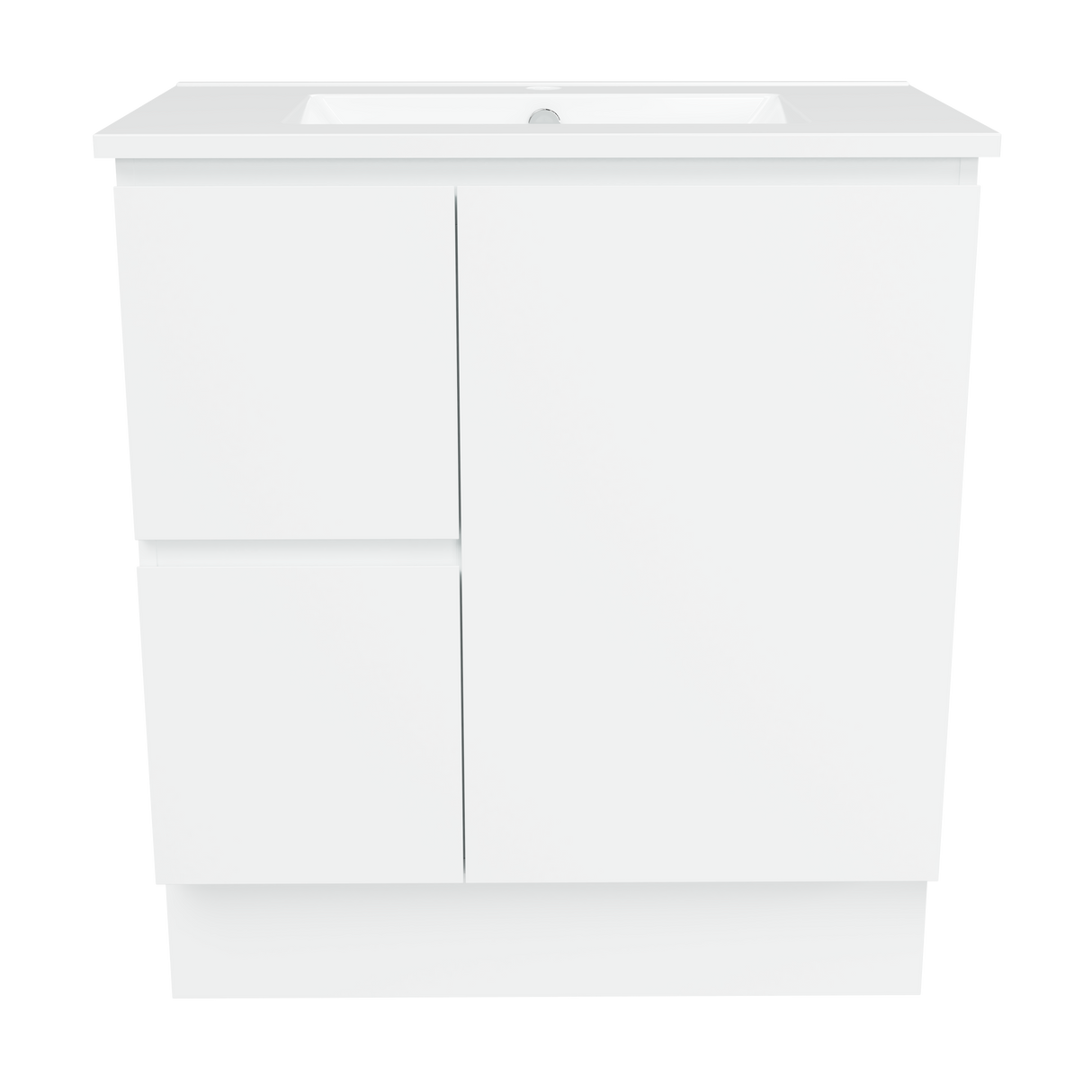 Nevada Vanity 750mm Centre Bowl Alpha Top Floor standing (NEV-V-750-C-APH-F)