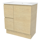 Nevada Vanity 750mm Centre Bowl Alpha Top Floor standing (NEV-V-750-C-APH-F)