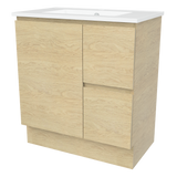 Nevada Vanity 750mm Centre Bowl Alpha Top Floor standing (NEV-V-750-C-APH-F)