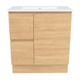 Nevada Vanity 750mm Centre Bowl Alpha Top Floor standing (NEV-V-750-C-APH-F)