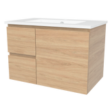 Nevada Vanity 750mm Centre Bowl Alpha Top Wall hung (NEV-V-750-C-APH-W)