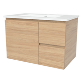 Nevada Vanity 750mm Centre Bowl Alpha Top Wall hung (NEV-V-750-C-APH-W)