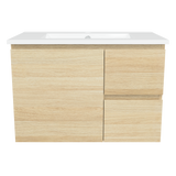 Nevada Vanity 750mm Centre Bowl Alpha Top Wall hung (NEV-V-750-C-APH-W)