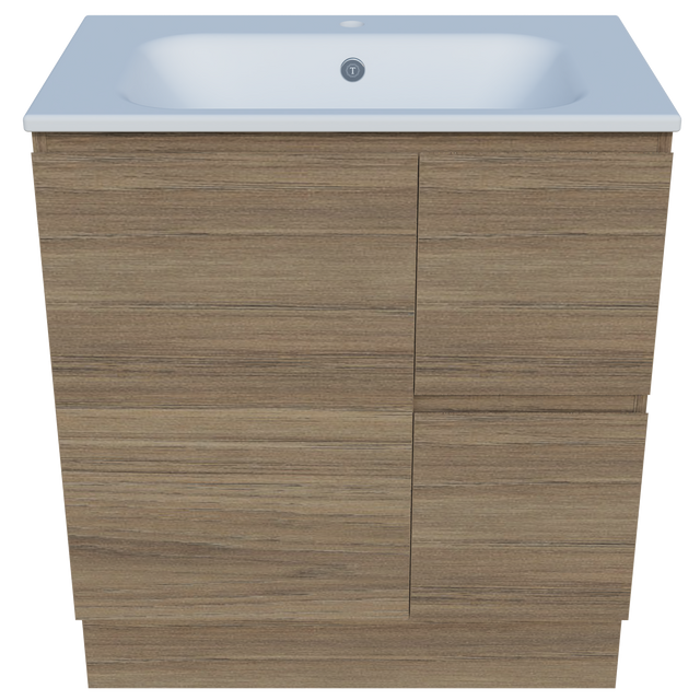 Nevada Vanity 750mm Centre Bowl Haven Top Floor standing (NEV-V-750-C-HVN-F)