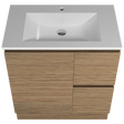 Nevada Vanity 750mm Centre Bowl Regal Top Floor standing (NEV-V-750-C-REG-F)