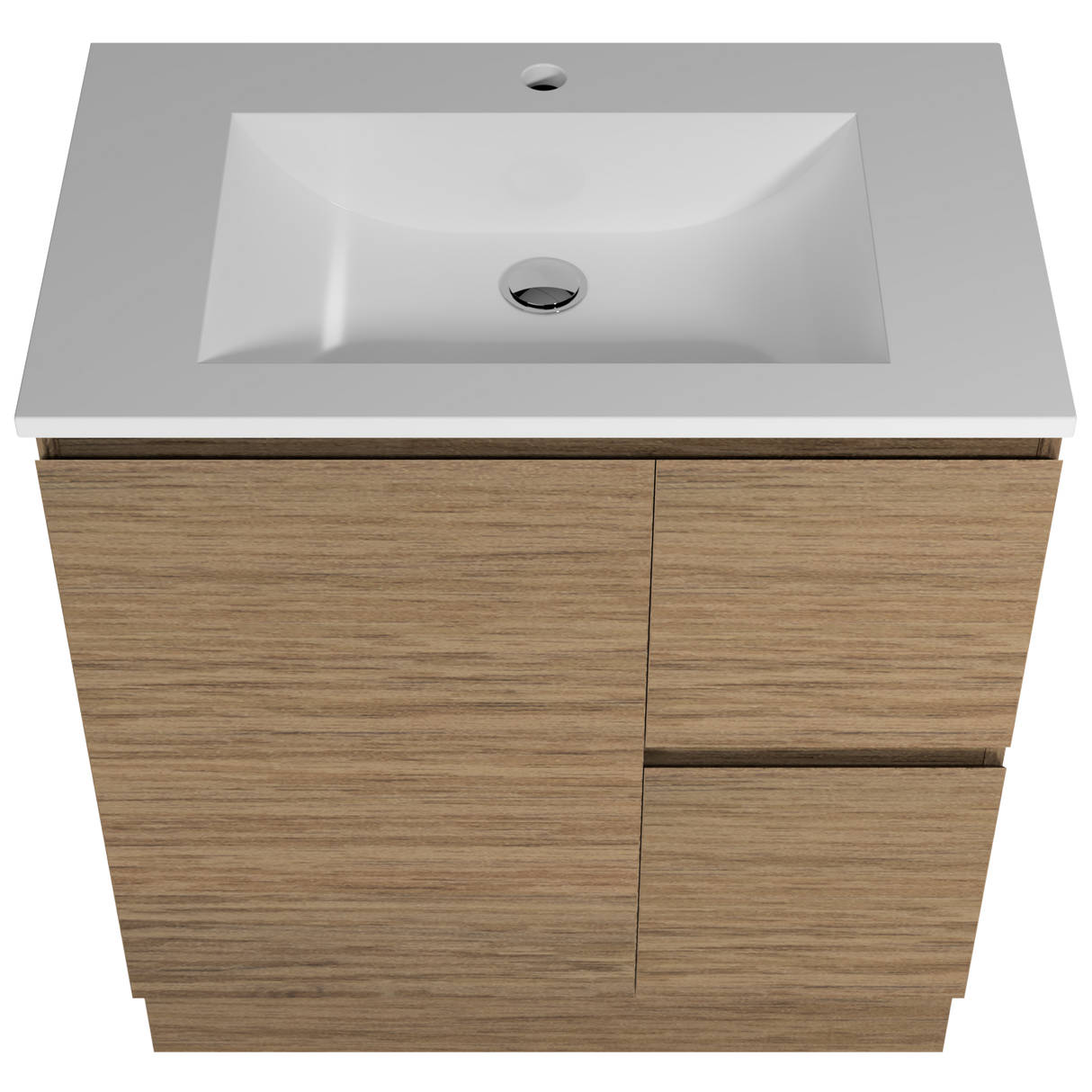Nevada Vanity 750mm Centre Bowl Regal Top Floor standing (NEV-V-750-C-REG-F)