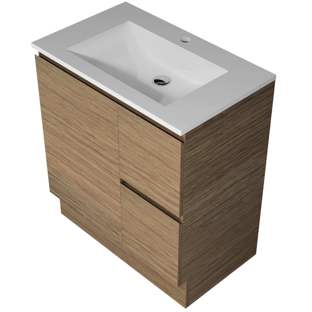 Nevada Vanity 750mm Centre Bowl Regal Top Floor standing (NEV-V-750-C-REG-F)