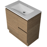 Nevada Vanity 750mm Centre Bowl Regal Top Floor standing (NEV-V-750-C-REG-F)