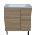 Nevada Vanity 750mm Centre Bowl Stadium Top On Legs (NEV-V-750-C-STD-L)