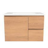 Nevada Vanity 750mm Centre Bowl Stadium Top Wall hung (NEV-V-750-C-STD-W)