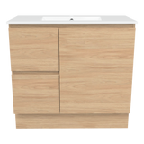 Nevada Vanity 900mm Centre Bowl Alpha Top Floor standing (NEV-V-900-C-APH-F)