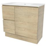 Nevada Vanity 900mm Centre Bowl Alpha Top Floor standing (NEV-V-900-C-APH-F)