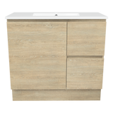 Nevada Vanity 900mm Centre Bowl Alpha Top Floor standing (NEV-V-900-C-APH-F)