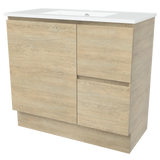 Nevada Vanity 900mm Centre Bowl Alpha Top Floor standing (NEV-V-900-C-APH-F)