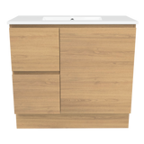 Nevada Vanity 900mm Centre Bowl Alpha Top Floor standing (NEV-V-900-C-APH-F)