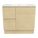Nevada Vanity 900mm Centre Bowl Alpha Top Floor standing (NEV-V-900-C-APH-F)