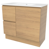 Nevada Vanity 900mm Centre Bowl Alpha Top Floor standing (NEV-V-900-C-APH-F)