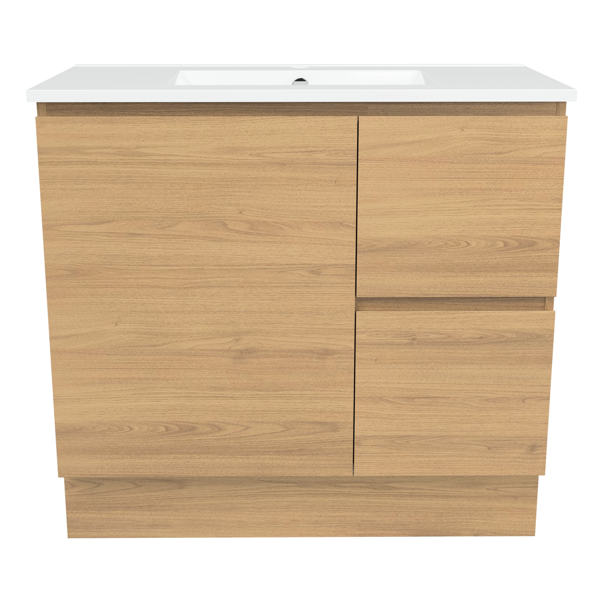 Nevada Vanity 900mm Centre Bowl Alpha Top Floor standing (NEV-V-900-C-APH-F)