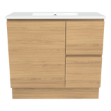 Nevada Vanity 900mm Centre Bowl Alpha Top Floor standing (NEV-V-900-C-APH-F)