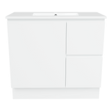 Nevada Vanity 900mm Centre Bowl Alpha Top Floor standing (NEV-V-900-C-APH-F)