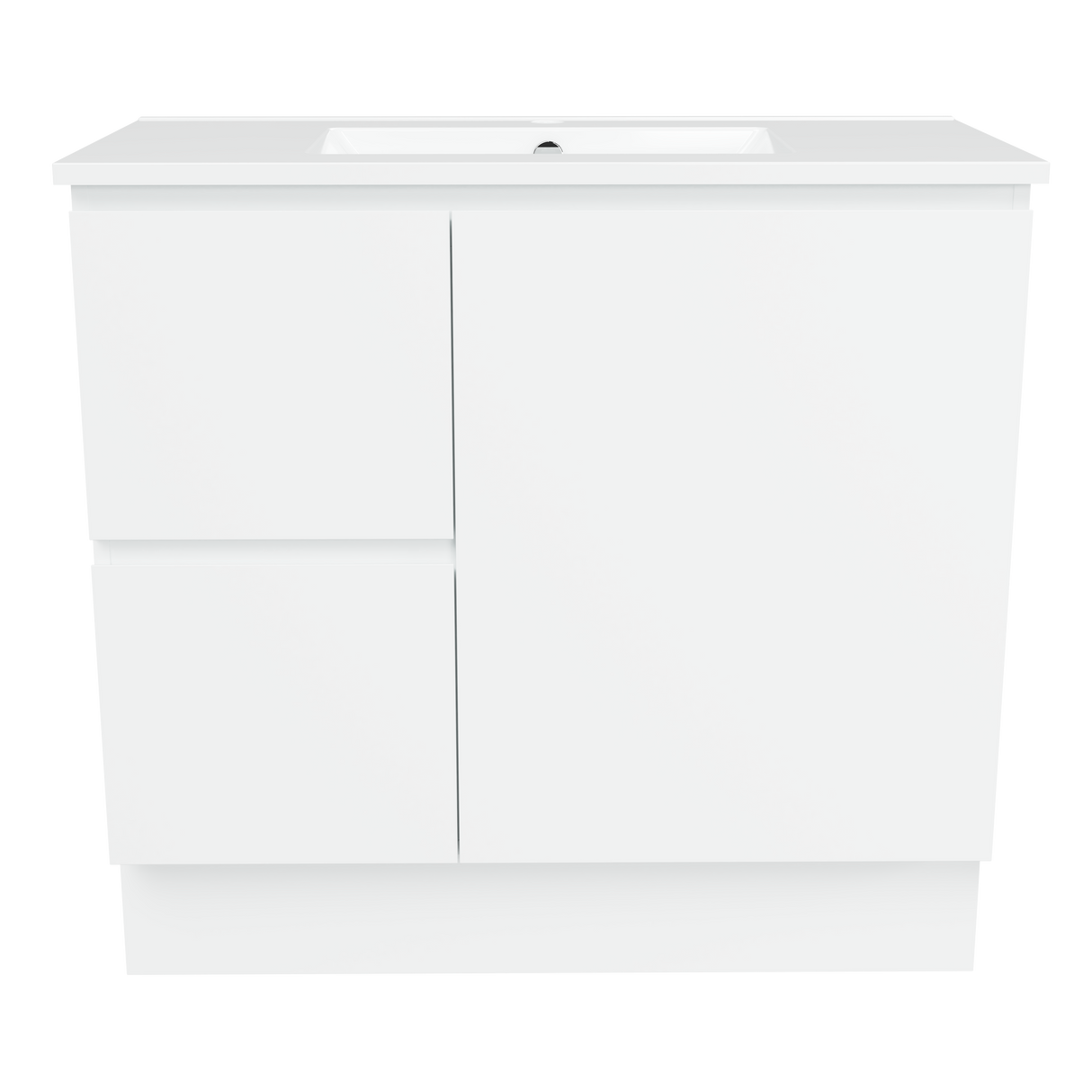 Nevada Vanity 900mm Centre Bowl Alpha Top Floor standing (NEV-V-900-C-APH-F)