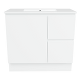 Nevada Vanity 900mm Centre Bowl Alpha Top Floor standing (NEV-V-900-C-APH-F)