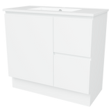 Nevada Vanity 900mm Centre Bowl Alpha Top Floor standing (NEV-V-900-C-APH-F)