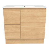 Nevada Vanity 900mm Centre Bowl Alpha Top Floor standing (NEV-V-900-C-APH-F)