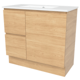 Nevada Vanity 900mm Centre Bowl Alpha Top Floor standing (NEV-V-900-C-APH-F)