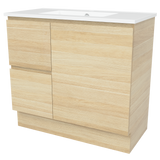 Nevada Vanity 900mm Centre Bowl Alpha Top Floor standing (NEV-V-900-C-APH-F)