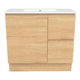 Nevada Vanity 900mm Centre Bowl Alpha Top Floor standing (NEV-V-900-C-APH-F)