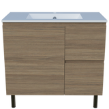 Nevada Vanity 900mm Centre Bowl Alpha Top On Legs (NEV-V-900-C-APH-L)