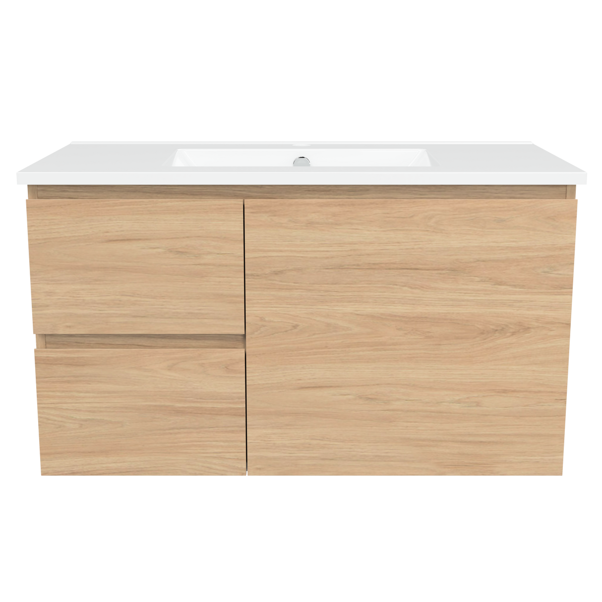 Nevada Vanity 900mm Centre Bowl Alpha Top Wall hung (NEV-V-900-C-APH-W)