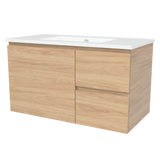 Nevada Vanity 900mm Centre Bowl Alpha Top Wall hung (NEV-V-900-C-APH-W)