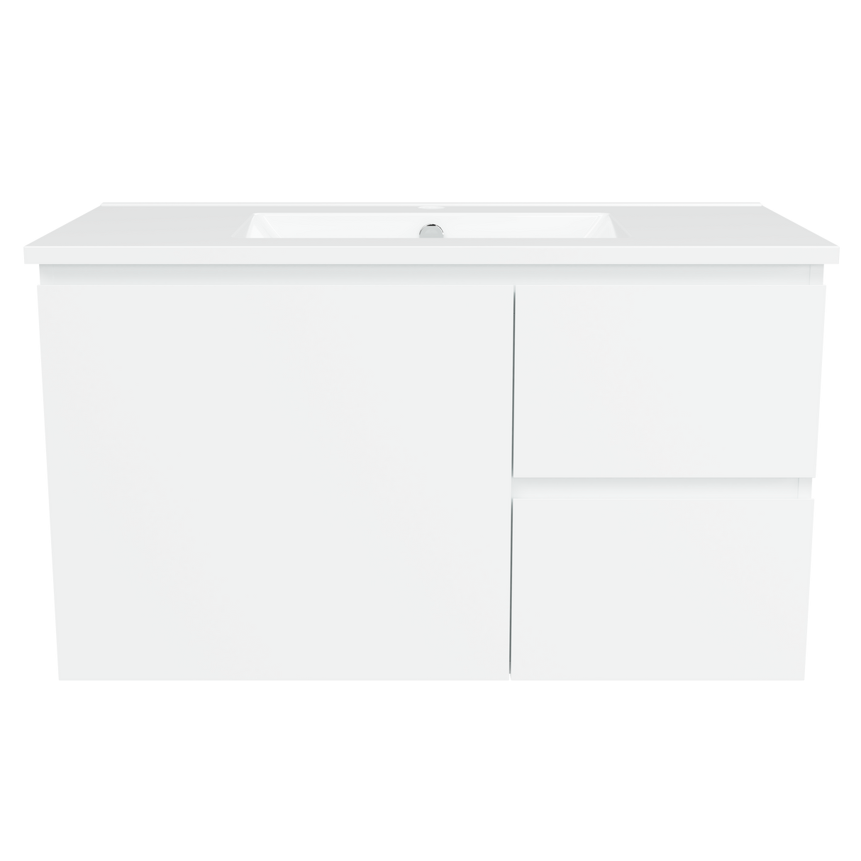 Nevada Vanity 900mm Centre Bowl Alpha Top Wall hung (NEV-V-900-C-APH-W)