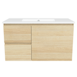 Nevada Vanity 900mm Centre Bowl Alpha Top Wall hung (NEV-V-900-C-APH-W)