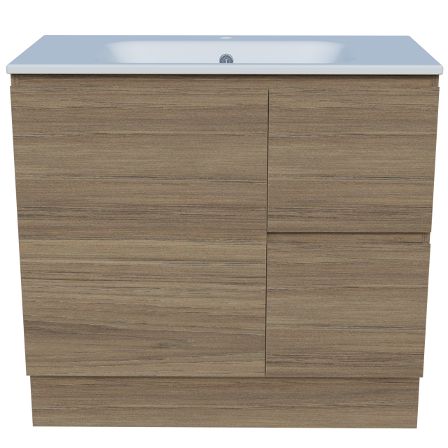 Nevada Vanity 900mm Centre Bowl Haven Top Floor standing (NEV-V-900-C-HVN-F)