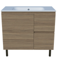 Nevada Vanity 900mm Centre Bowl Haven Top On Legs (NEV-V-900-C-HVN-L)