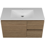 Nevada Vanity 900mm Centre Bowl Regal Top Wall hung (NEV-V-900-C-REG-W)