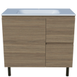 Nevada Vanity 900mm Centre Bowl Stadium Top On Legs (NEV-V-900-C-STD-L)