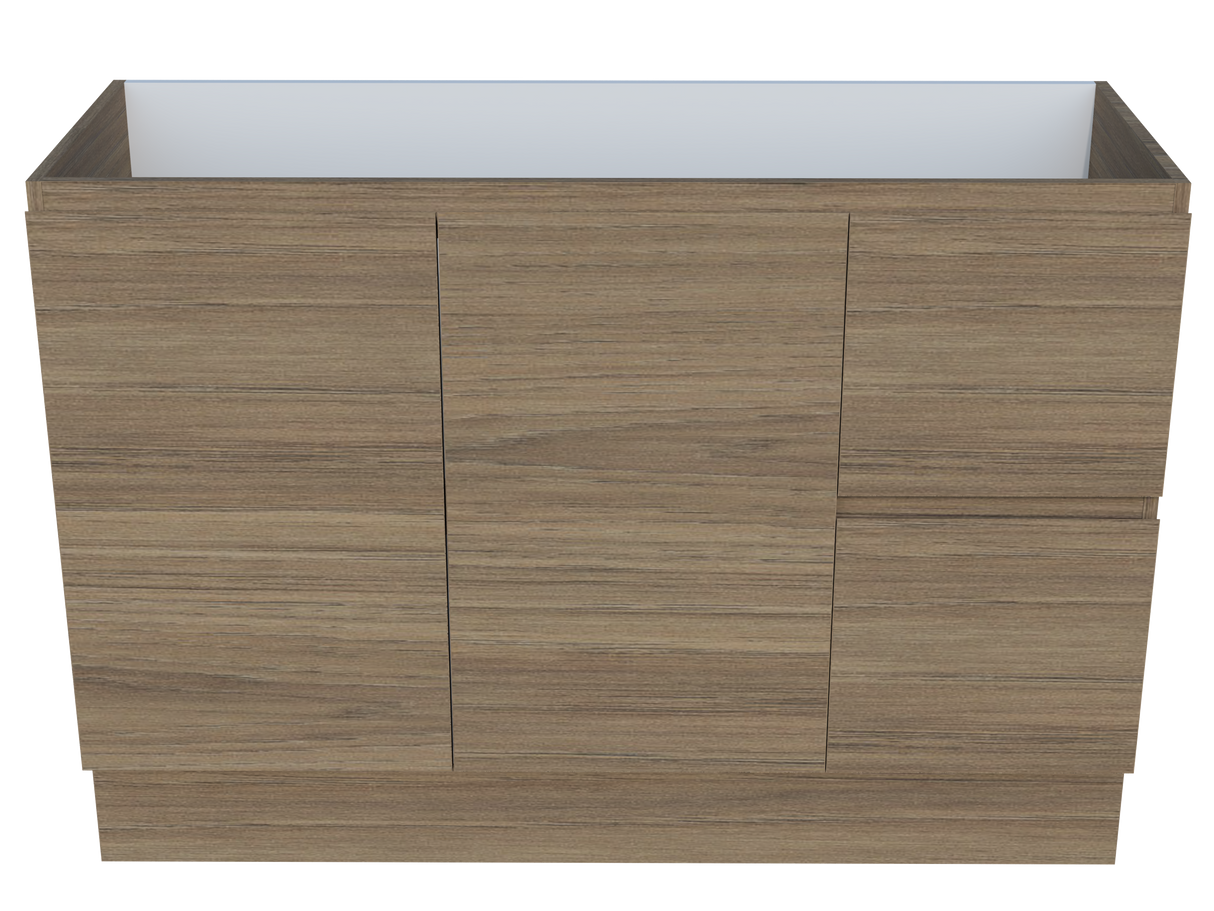 Nevada Vanity 1200mm Right Bowl Alpha Top Floor standing