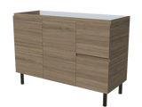 Nevada Cabinet Only 1200mm Right Bowl On Legs