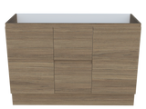 Nevada Cabinet Only 1200mm Double Bowl Floor standing