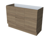 Nevada Cabinet Only 1200mm Double Bowl Floor standing