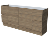 Nevada Cabinet Only 1800mm Centre Bowl Floor standing