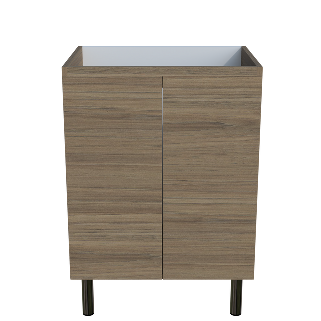 Nevada Cabinet Only 600mm Centre Bowl On Legs