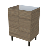 Nevada Cabinet Only 600mm Centre Bowl On Legs