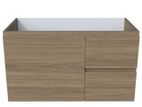 Nevada Cabinet Only 900mm Right Bowl Wall hung